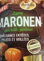 Amount of sugar in Maronen