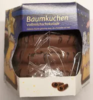 Suhkru kogus sees Baumkuchen Vollmichschokolade