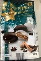 Suhkru kogus sees Pfeffer-Nüsse