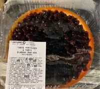 चीनी की मात्रा Tarte myrtille
