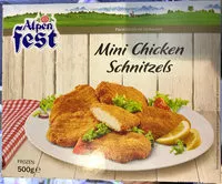 Amount of sugar in Mini Chicken Escalopes