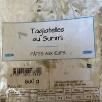 Jumlah gula yang masuk Tagliatelles surimi