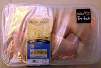 Amount of sugar in British chicken legs