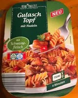 Jumlah gula yang masuk Gulasch Topf mit Nudeln Kopie Kopie