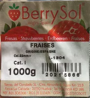 Sucre et nutriments contenus dans Berry sol