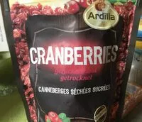 Amount of sugar in Cranberries