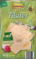Quantité de sucre dans Tilsiter