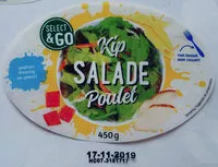 Zuckermenge drin Kip Salade Poulet