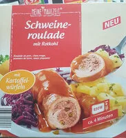 Jumlah gula yang masuk Schweineroulade mit Rotkohl