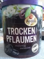 Amount of sugar in Trocken Pflaumen