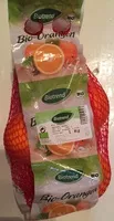 入っている砂糖の量 Oranges bio