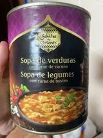 İçindeki şeker miktarı Sopa de verduras con carne de vacuno