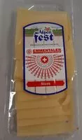 Amount of sugar in Emmentaler