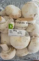 Whole champignon mushrooms