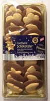 Suhkru kogus sees Confiserie Schokotaler Vollmilch