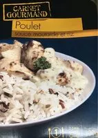 Poulet sauce moutarde et riz