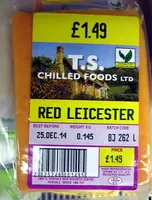 Jumlah gula yang masuk Red Leicester
