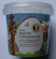 Suhkru kogus sees Chocolat belge