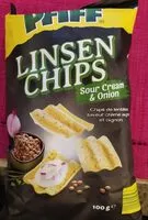 Sokerin määrä sisällä Linsen Chips