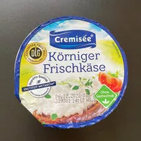 Amount of sugar in Körniger Frischkäse