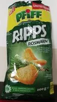 Sokerin määrä sisällä Ripps Rosmarin