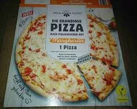 Amount of sugar in Die Grandiose Pizza Margherita