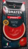 Amount of sugar in Sonnengereiften Tomaten passiert