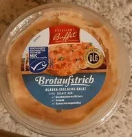 चीनी की मात्रा Brotaufstrich Alaska-Seelachs-Salat