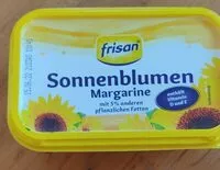 Cantidad de azúcar en Sonnenblumen Margarine