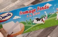 Amount of sugar in Fromage fondu à la crème