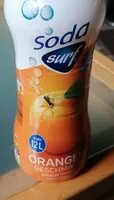 Zuckermenge drin Soda Orangengeschmak