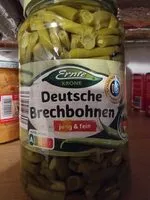 Zuckermenge drin Bohnen