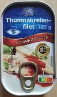 Количество сахара в Thunmakrelenfilets in Tomatensauce