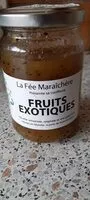 Zuckermenge drin Fruits exotiques