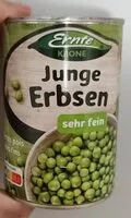 Zuckermenge drin Peas