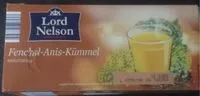 Sucre et nutriments contenus dans Lidl lord nelson