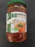 İçindeki şeker miktarı Raviolis végétariens