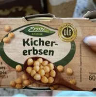 Zuckermenge drin Kichererbsen