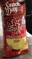 入っている砂糖の量 Chips extra craquantes