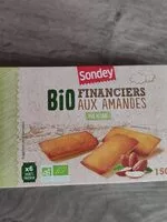 Количество сахара в Financiers aux amandes Bio