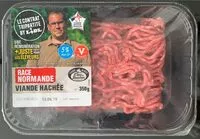 入っている砂糖の量 Viande hachee race normande