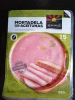 Suhkru kogus sees Mortadela con aceitunas