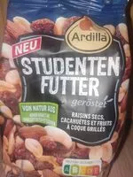 Amount of sugar in Studentenfutter geröstet