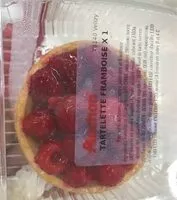 Suhkru kogus sees Tartelette framboise