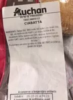Amount of sugar in Ciabatta