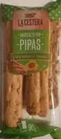 Cantidad de azúcar en Barritas de pan con pipas