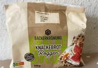 Jumlah gula yang masuk Knäckebrot