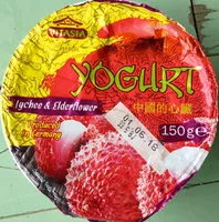 चीनी की मात्रा Joghurt, Litchi Holunderblüte