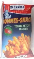 Quantité de sucre dans Maize & potato snack ketchup flavour