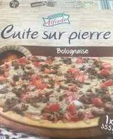 Amount of sugar in Pizza bolognaise